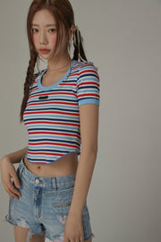 Color Stripe T-Shirt