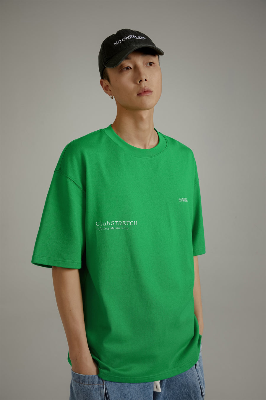 CHUU Club Stretch Box Short Sleeve T-Shirt