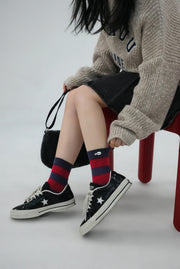 Taking Control Color Stripe Socks