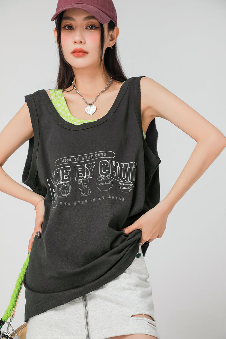 Keep Your Spirit High Sleeveless Top