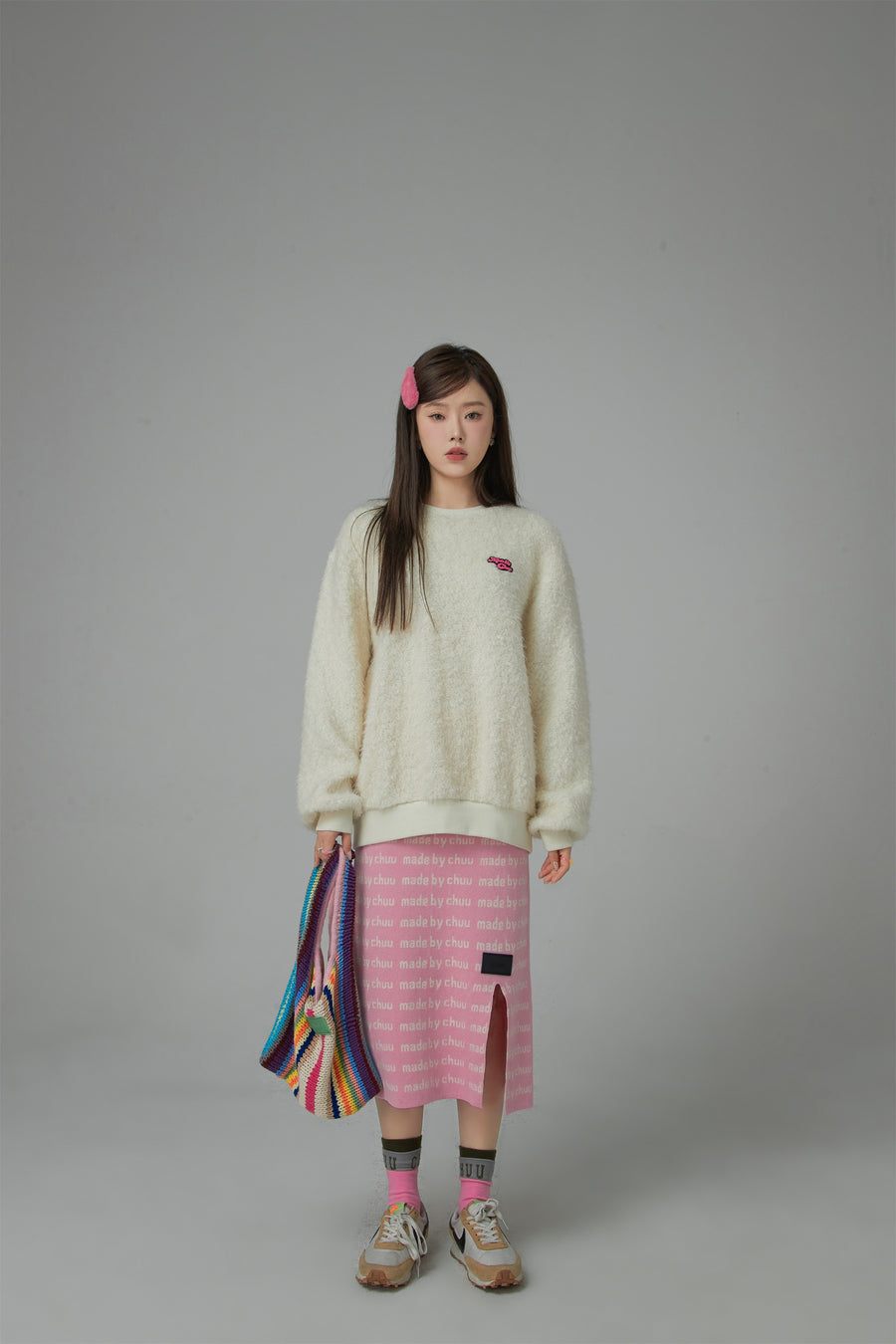 CHUU Made By Chuu Maxi Knit Skirt