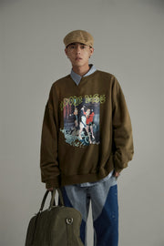 Noe Printed Sweatshirt