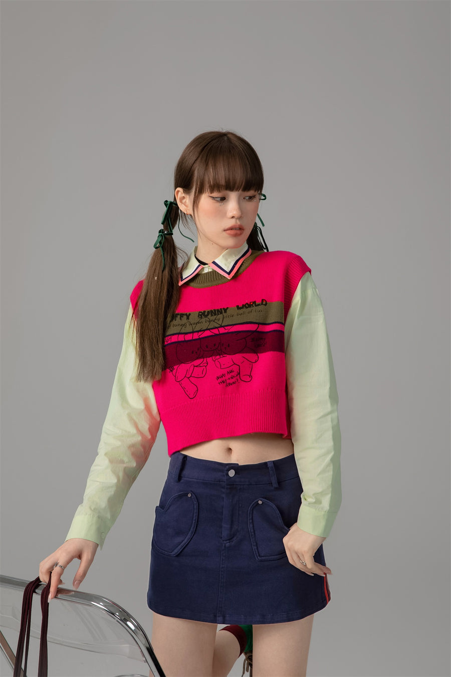 CHUU Bunny Bunny Vest Top