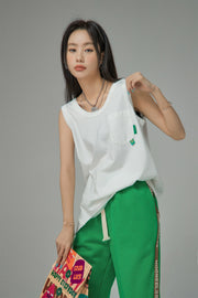 An Undisclose Location Sleeveless Top