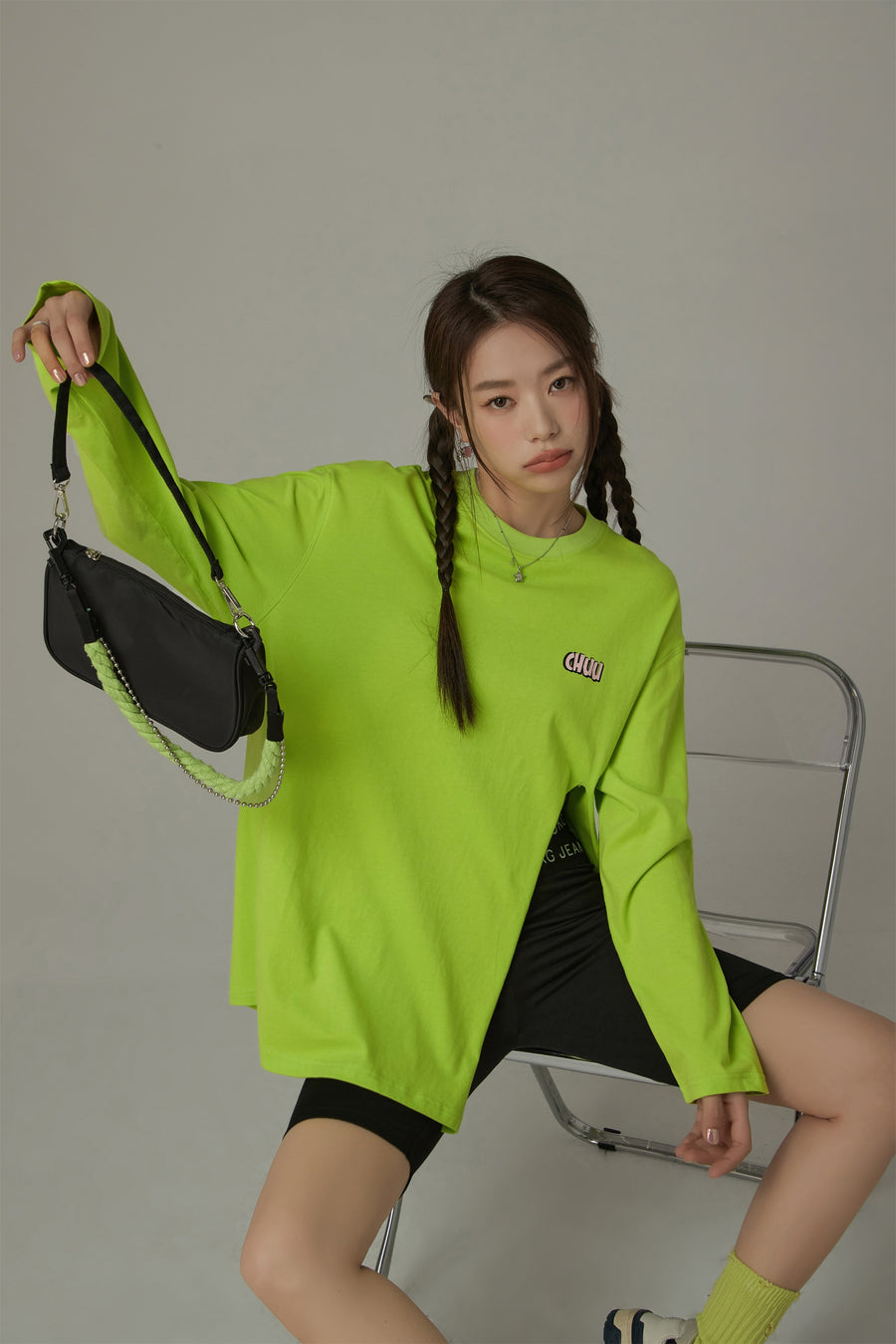 CHUU Split Loose Fit T-Shirt