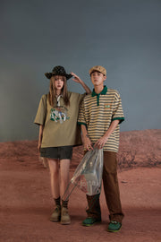 Skeleton Cowboy Polo T-Shirt