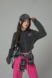 Chuu Secret Crop Hoodie