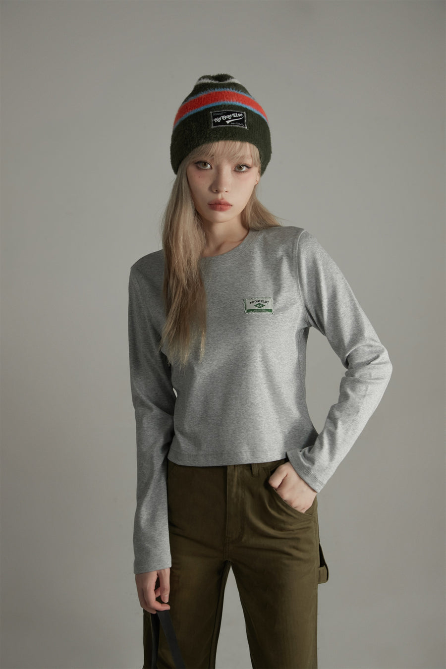 CHUU 11 Colors Daily Long-Sleeves Top