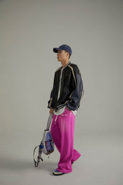 Vintage Gradient Wide Jogger Pants