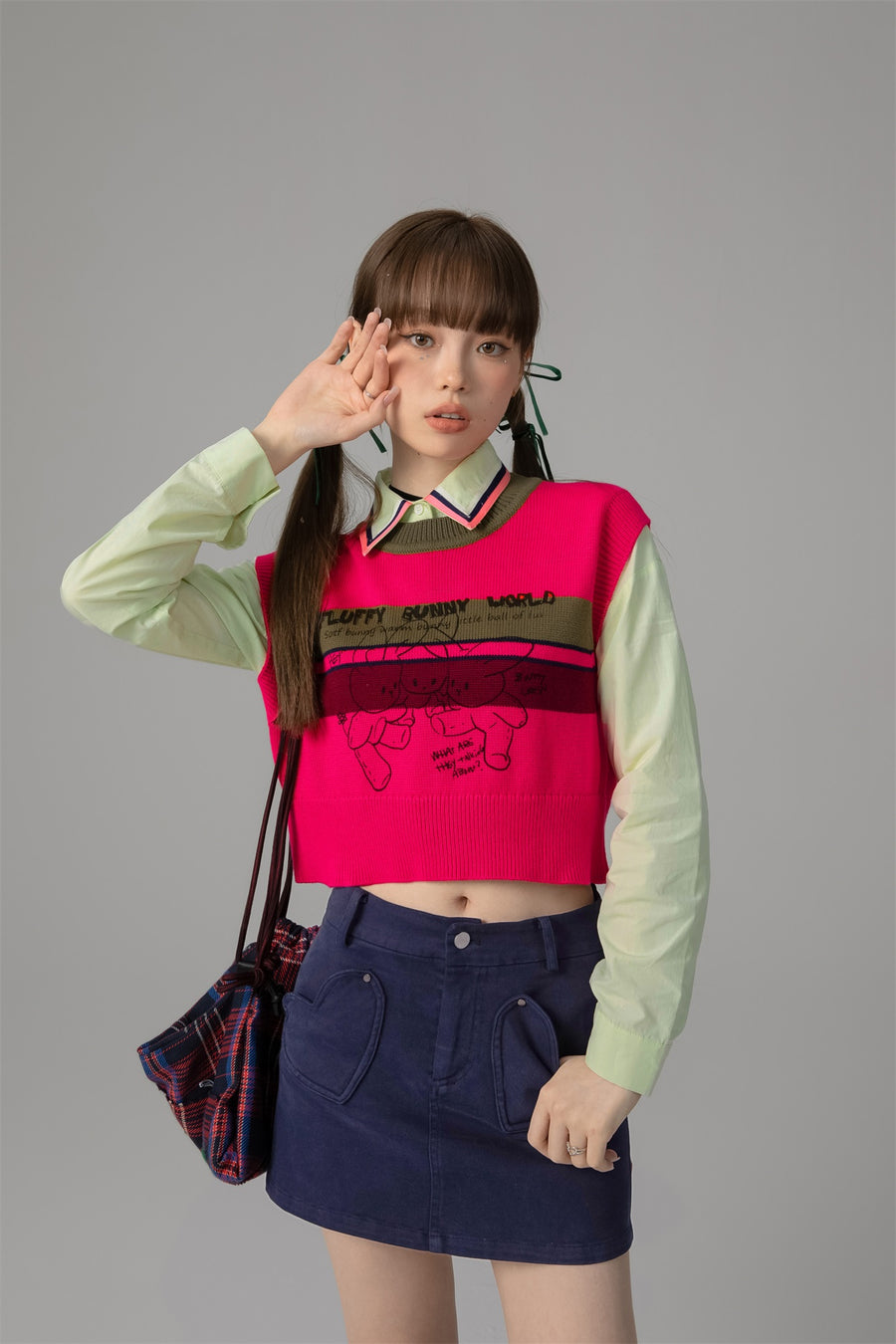 CHUU Bunny Bunny Vest Top