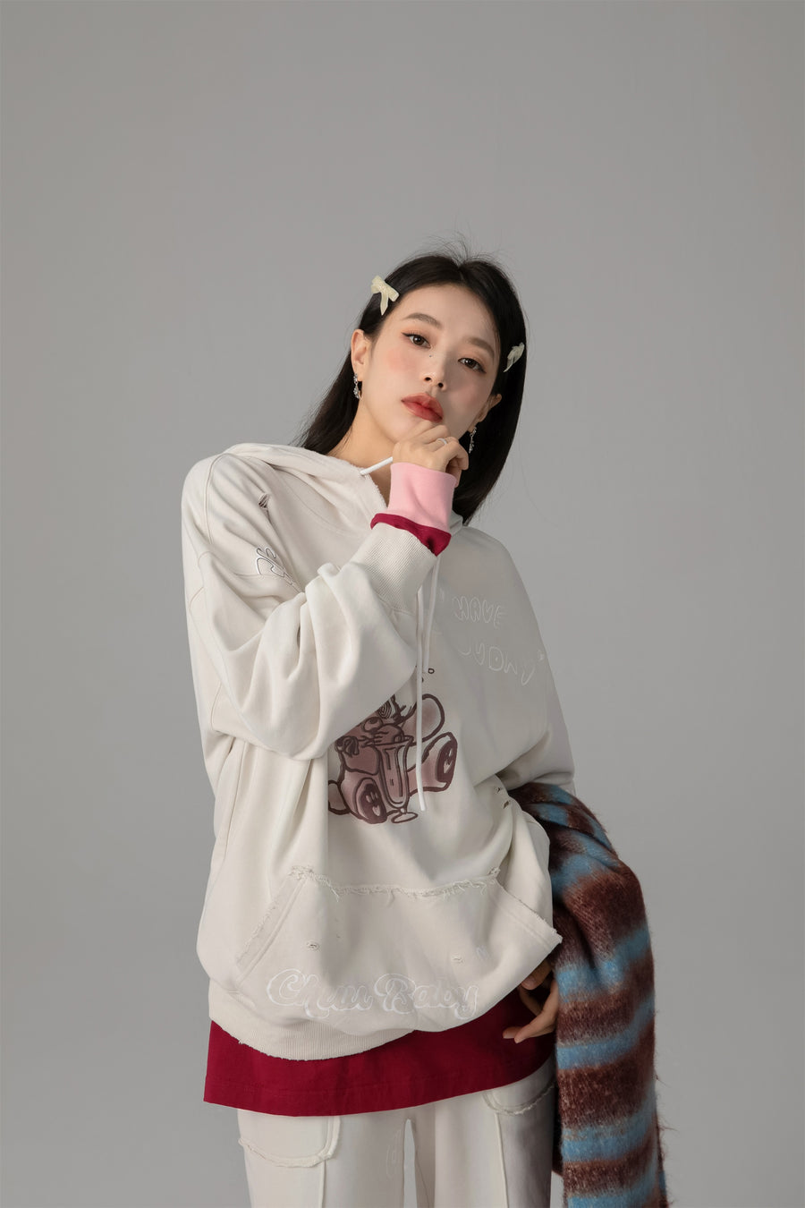 CHUU Year Of The Rabbit Hoodie