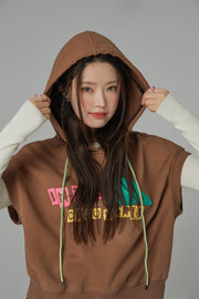 Chuu World Vest Hoodie