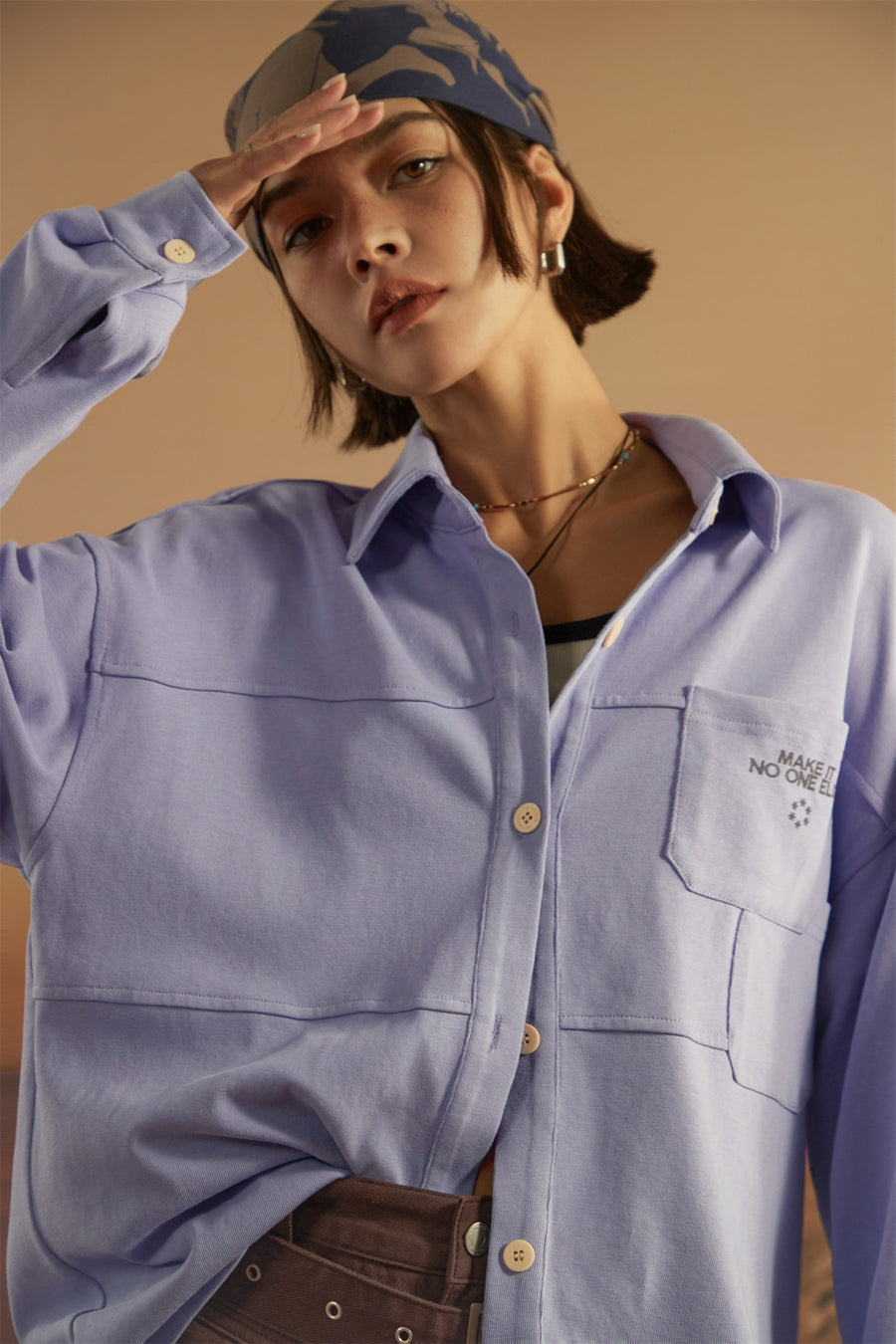 CHUU Simple Loose Fit Shirt