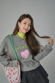 Chuu Girl Lovely Heart Sweatshirt