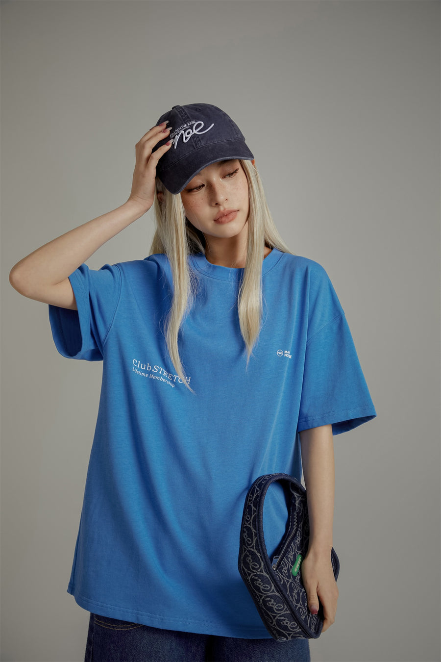 CHUU Club Stretch Box Short Sleeve T-Shirt