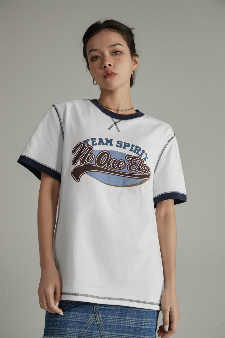 Noe Team Spirit Printed Color T-Shirt