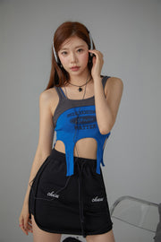 Size Doesnt Matter Sleeveless Crop Top