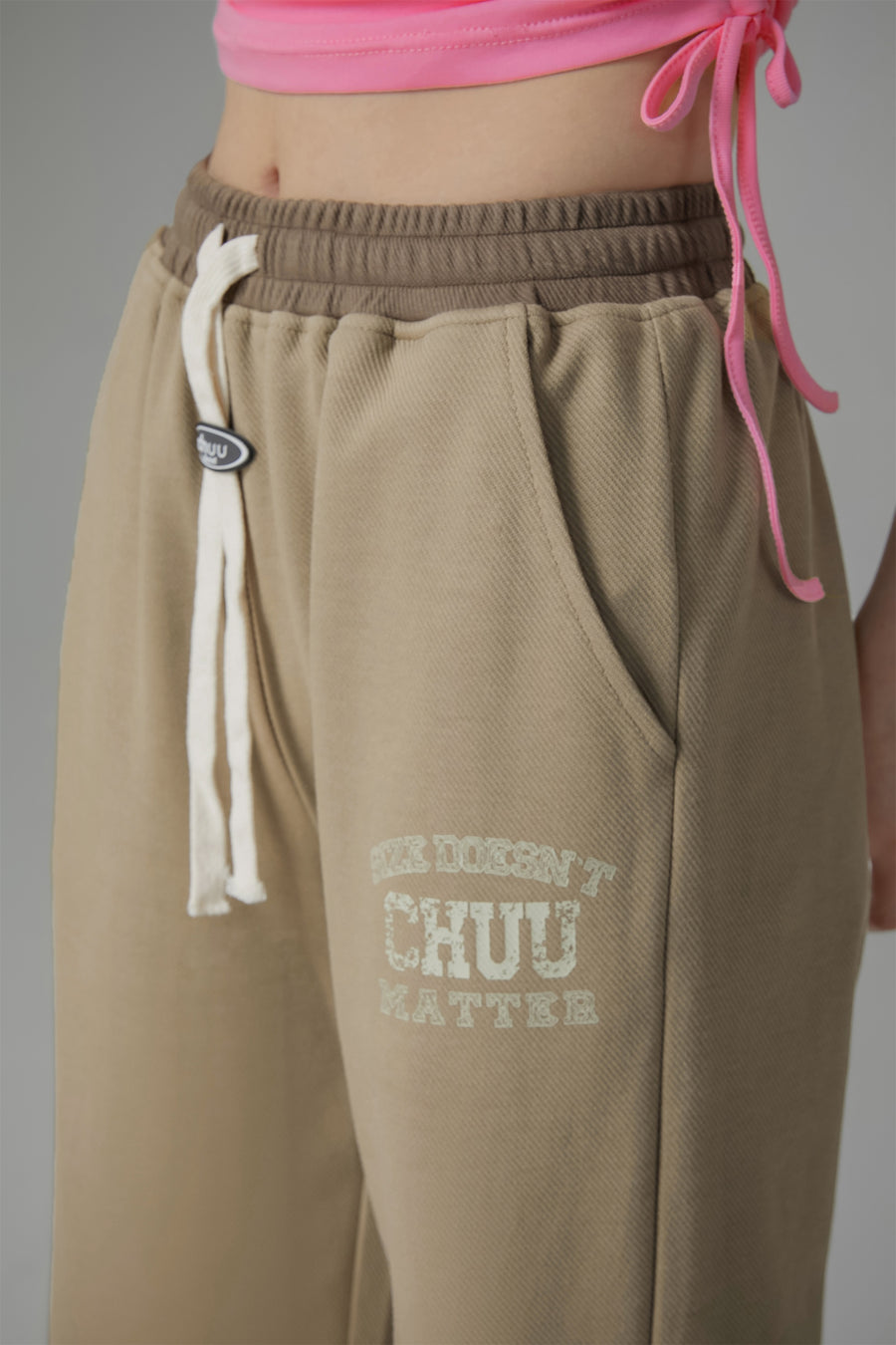 CHUU Chuu Matter String Sweatpants