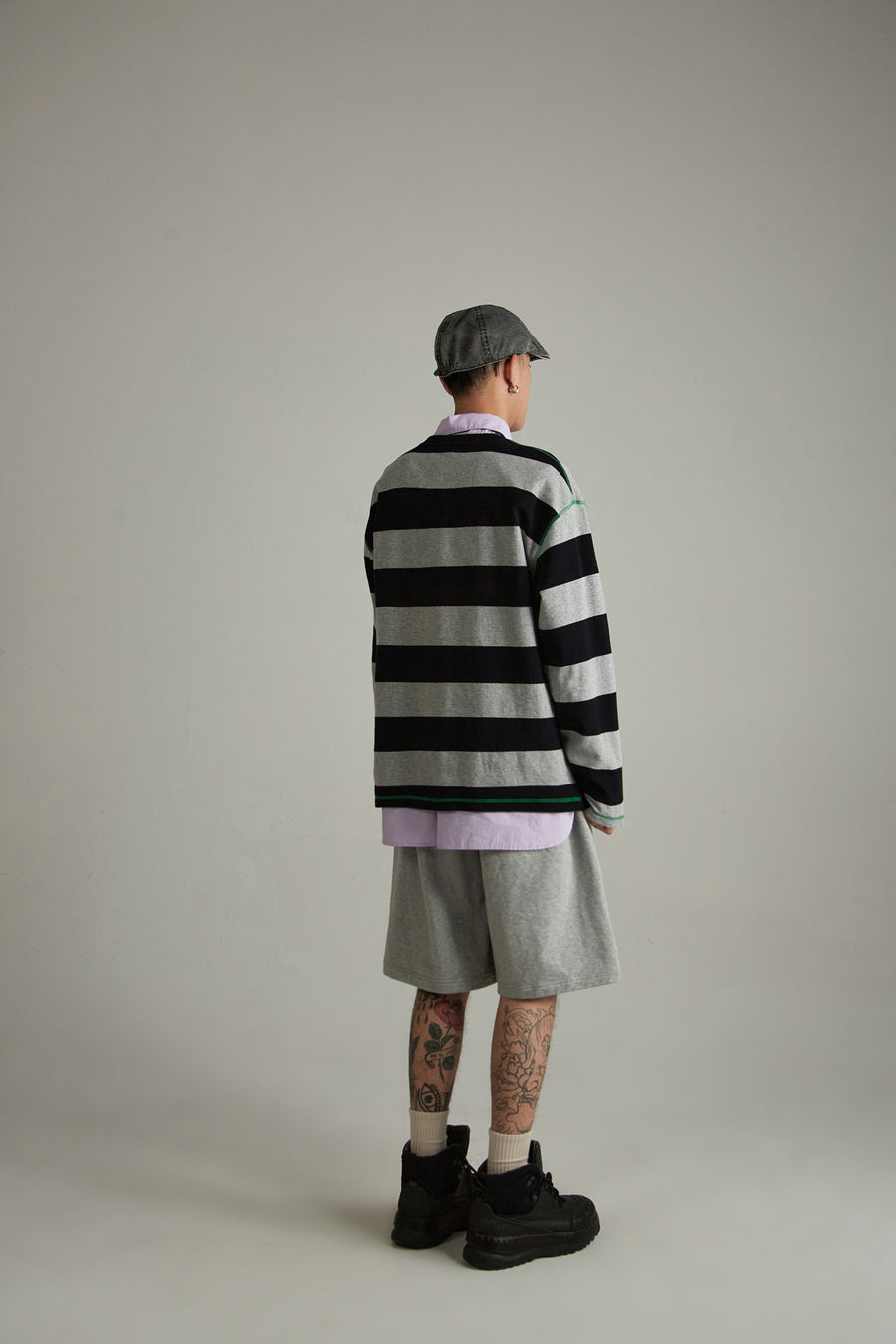 CHUU Striped Long Sleeve T-Shirt