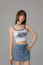 Bunny Club Cropped Cami Top