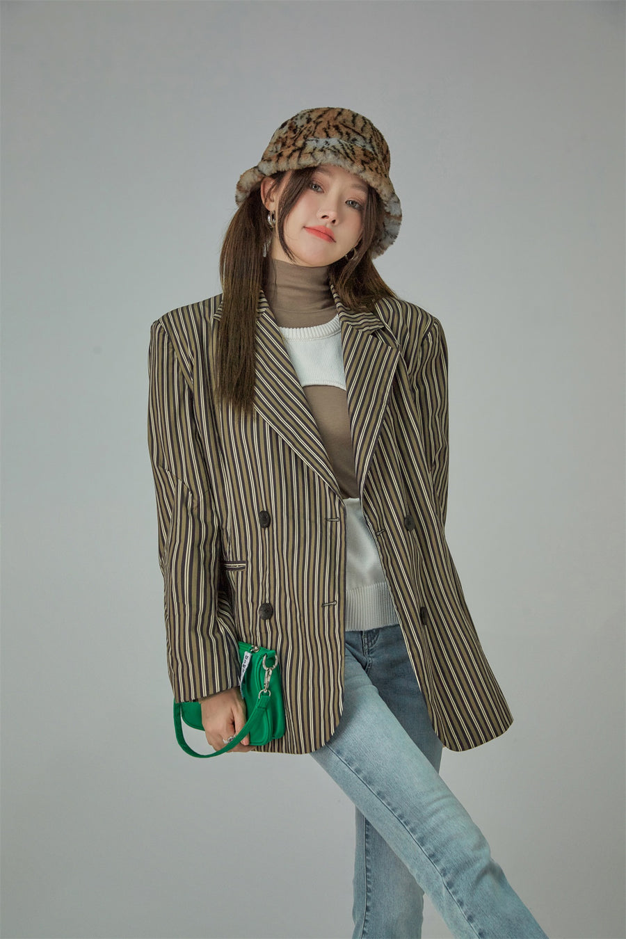 CHUU Turtleneck Long Sleeve Slimfit Top