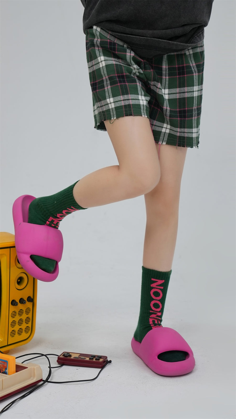 CHUU Big Logo Sport Ankle Socks