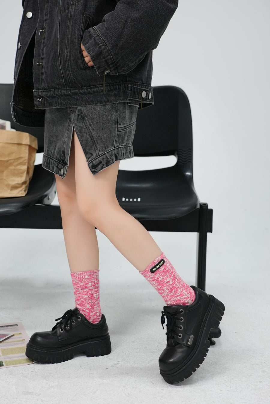 CHUU Melange Ankle Socks