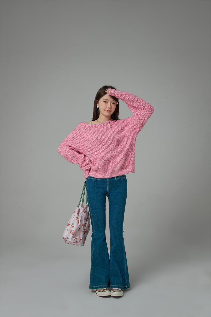 CHUU No Matter What I Do Oversized Ribbed Knit Sweater