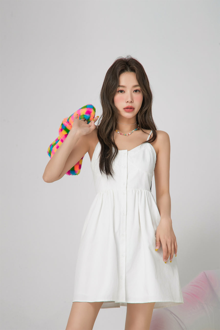 CHUU Feeling So Pretty Sleeveless Dress