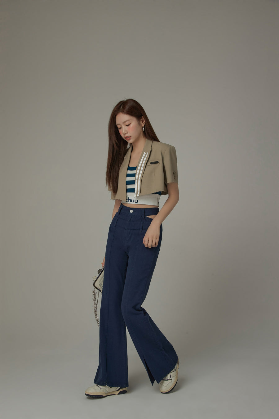 CHUU Cropped Blazer Jacket