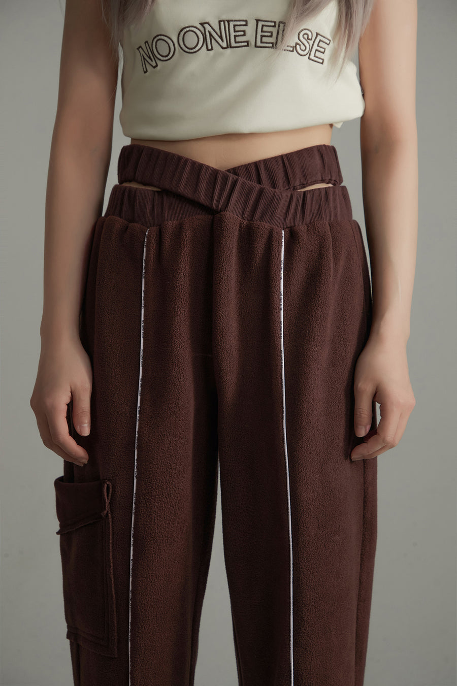 CHUU Fleece Jogger Pants