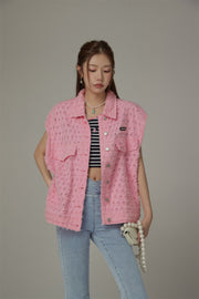 Loose Fit Vest Jacket