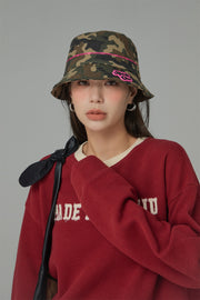 My Vibe Is Right Hot Girl Camouflage Bucket Hat