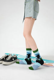 Globe Trotter Ankle Socks