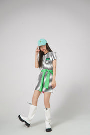 Spill Your Secrets Stripes Dress