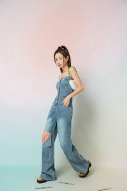 This Is My Reality Denim Jumpsuit