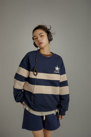 Round Neck Vintage Sweatshirt