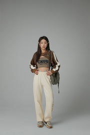 Diagonal Bolero Sweatshirt