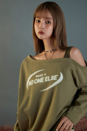 Noe Off Shoulder Loose Fit T-shirt