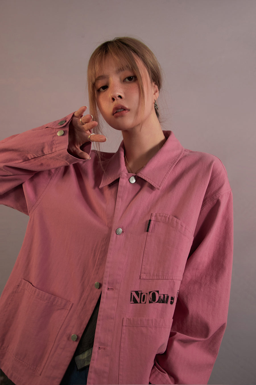 CHUU Vintage Oversized Shacket