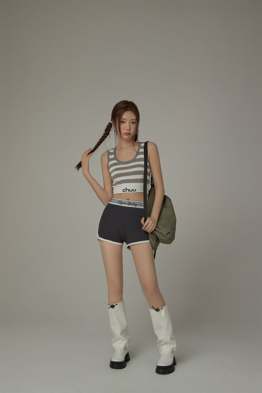 CHUU Chuu Baby Line Color Shorts