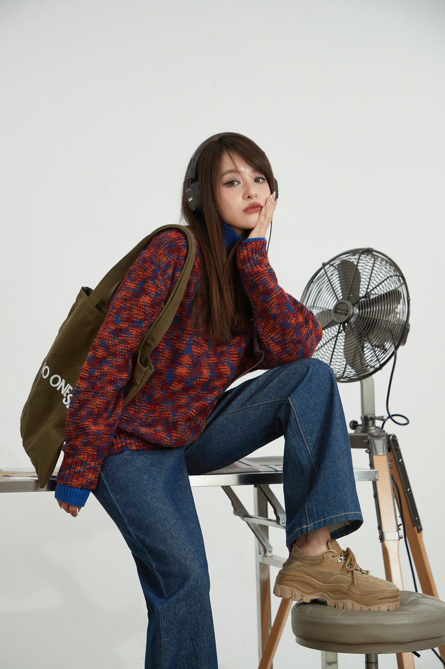 CHUU Casual Loose Fit Knit Sweater