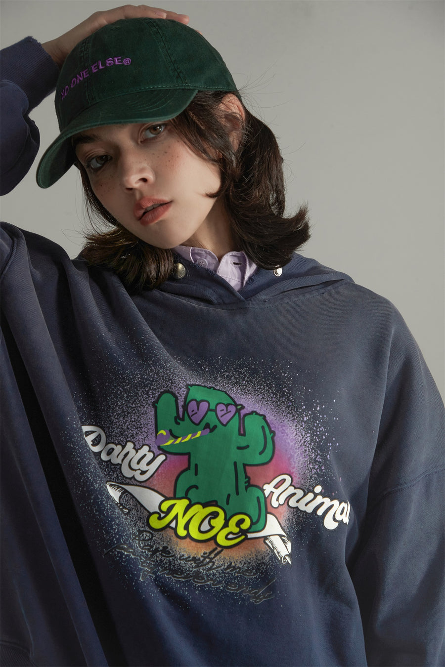 CHUU Neo Cotton Oversized Hoodie