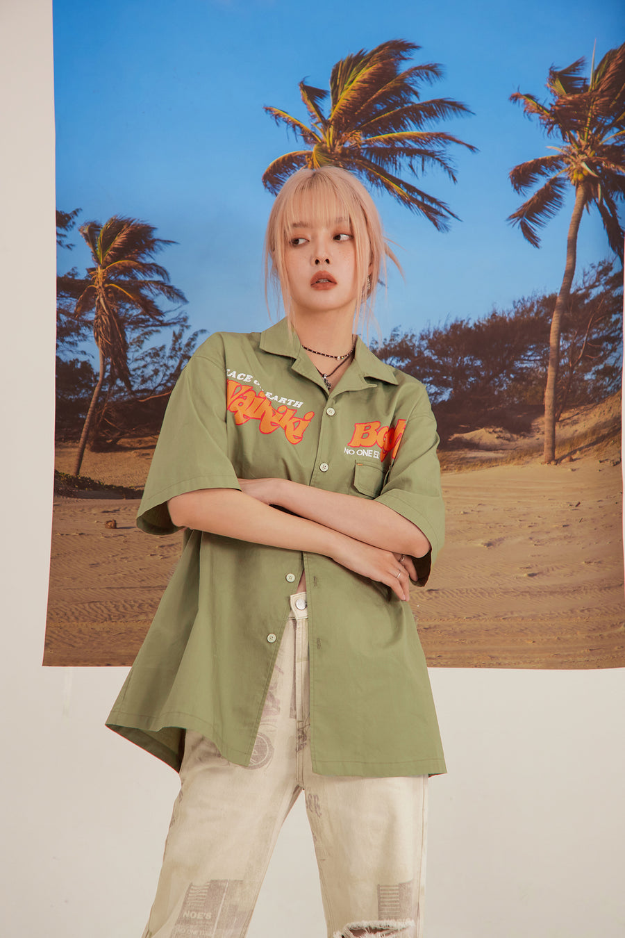 CHUU Waikiki Short-Sleeve Shirt