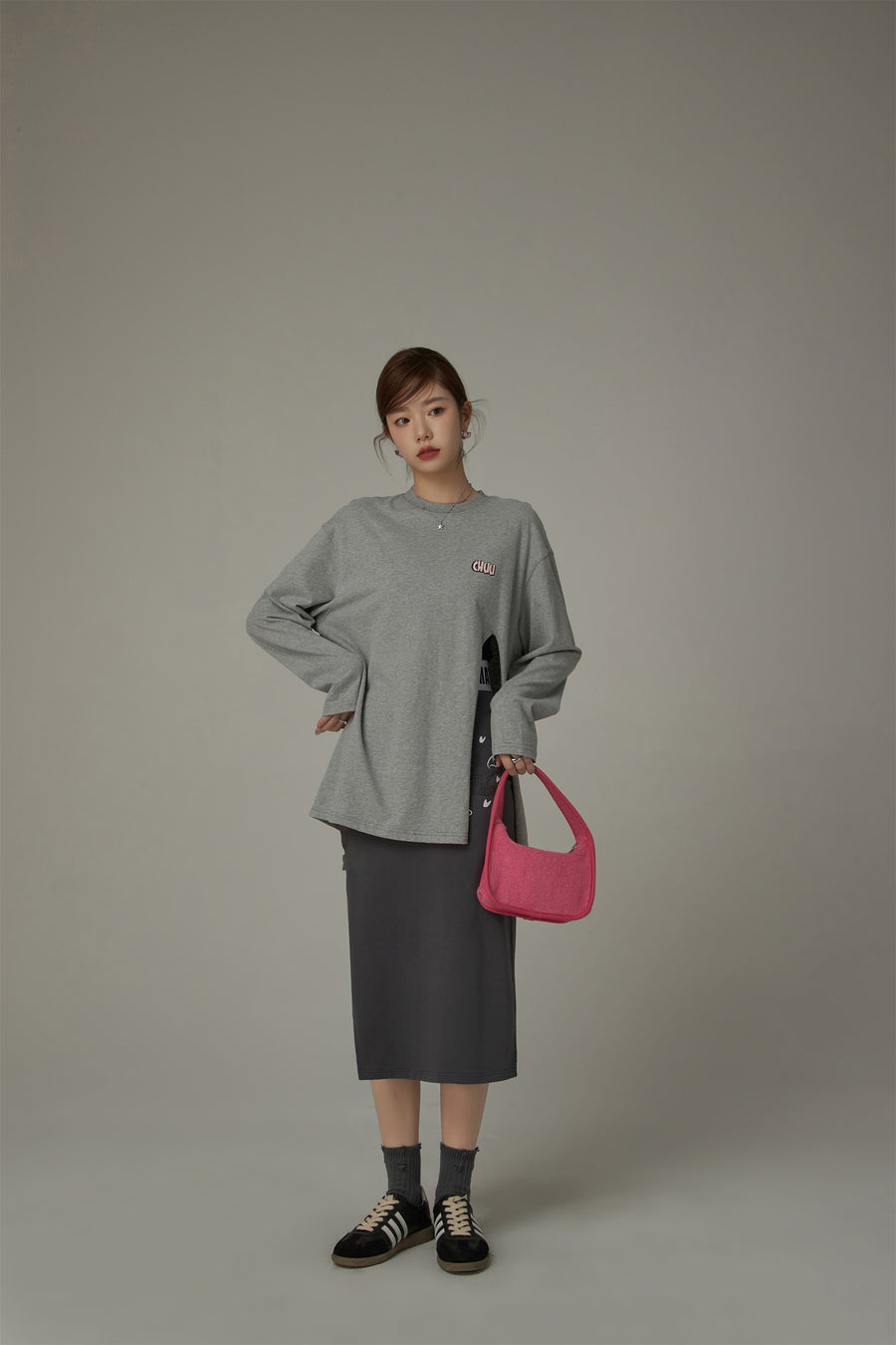 CHUU Split Loose Fit T-Shirt