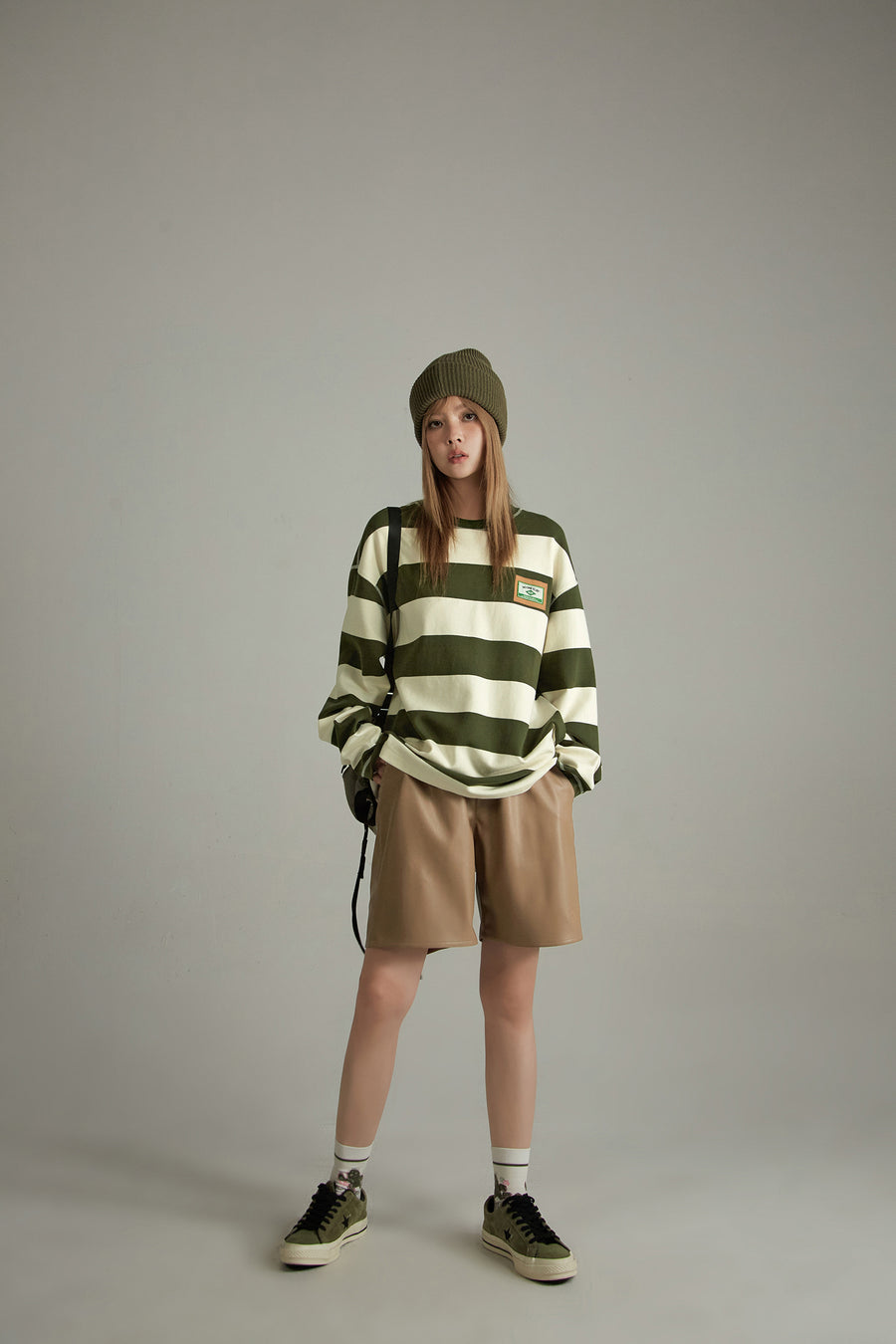 CHUU Striped Long Sleeve T-Shirt