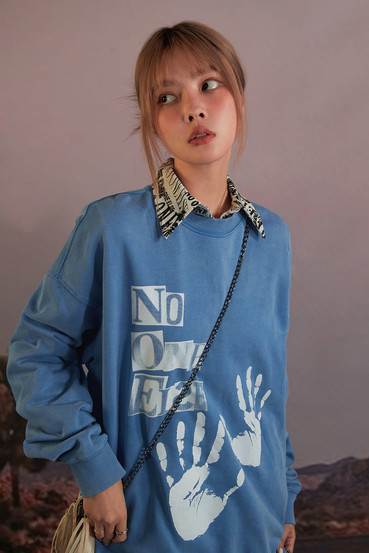 Printed Hands Sweatshirt