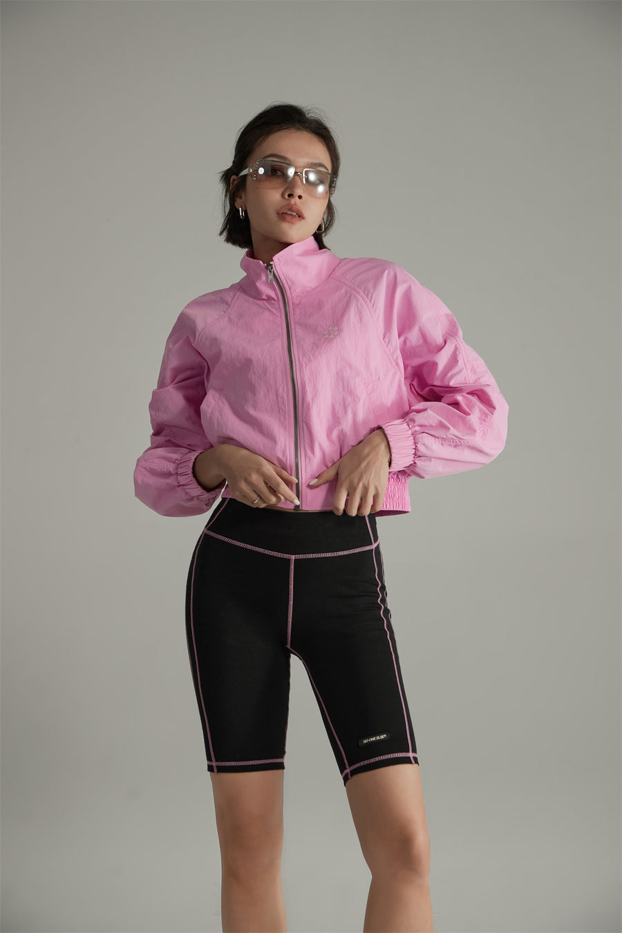 CHUU Line Point Biker Shorts