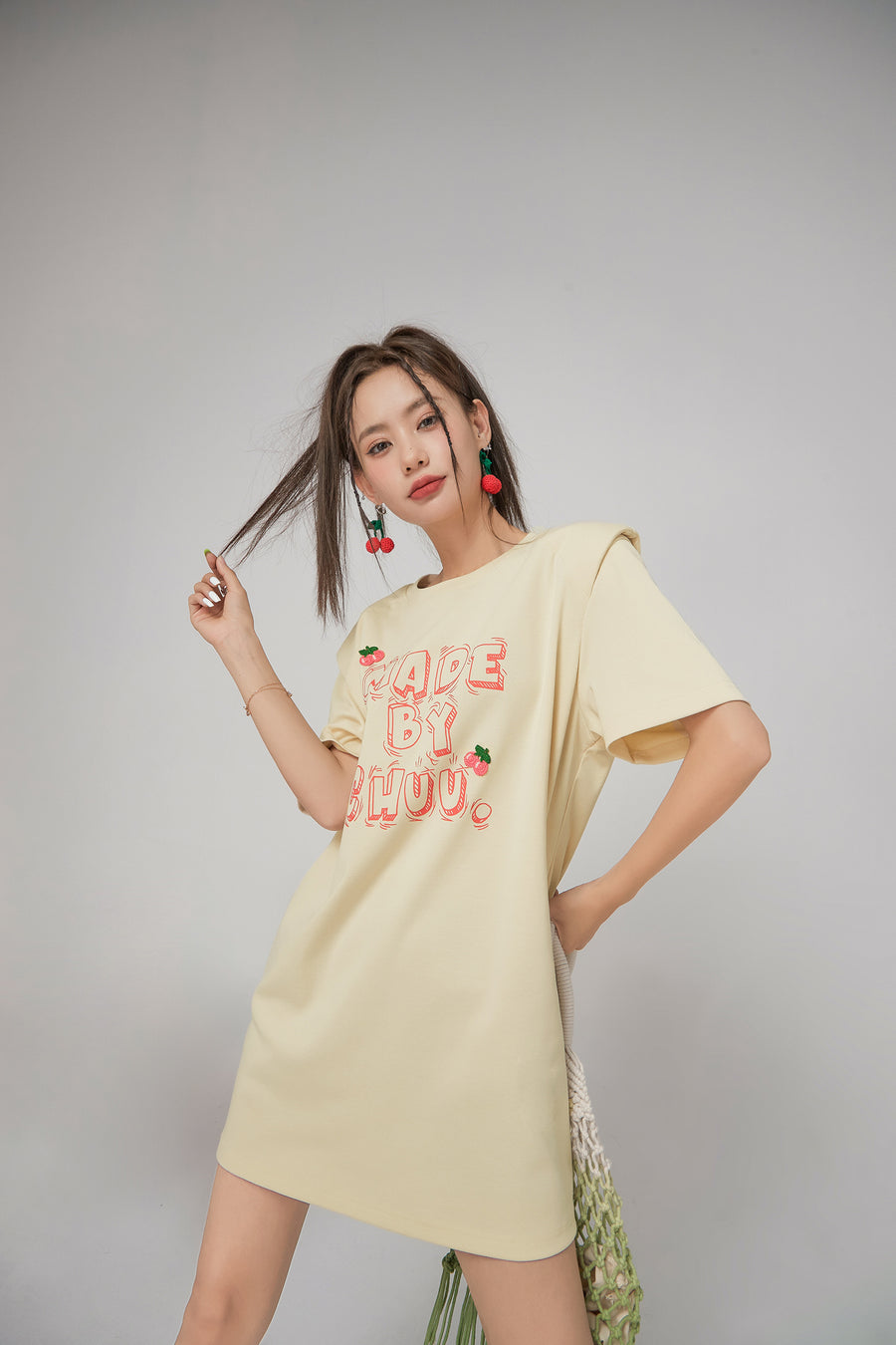 CHUU Shoulder Pad Overfit T-Shirt