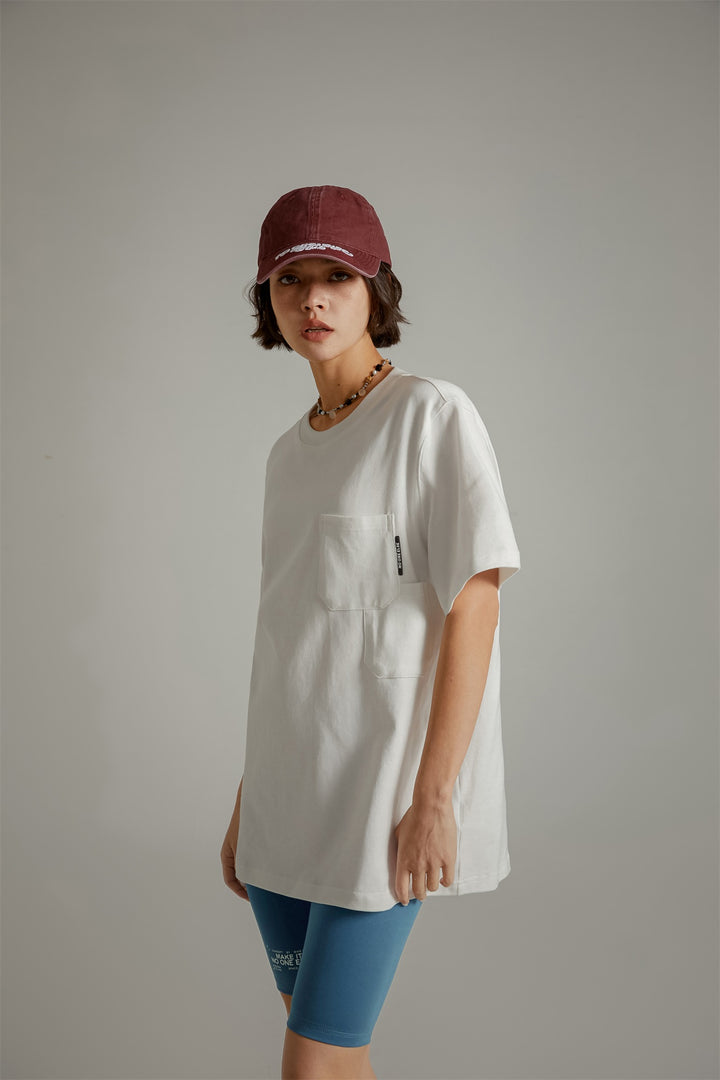 Front Pocket Oversized T-Shirt